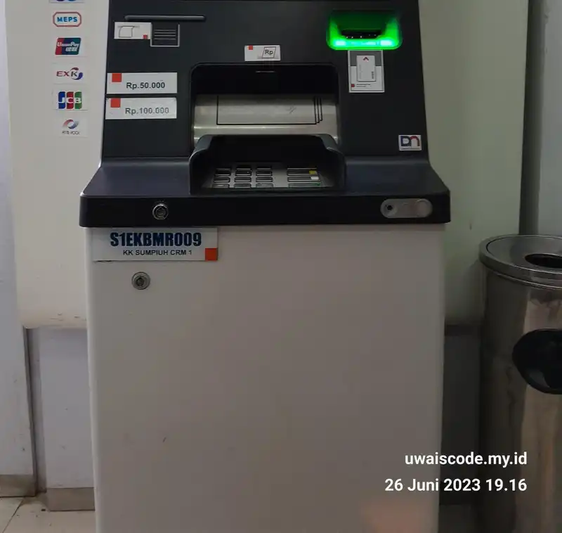 ATM yang dianggap berhasil memproses transaksi